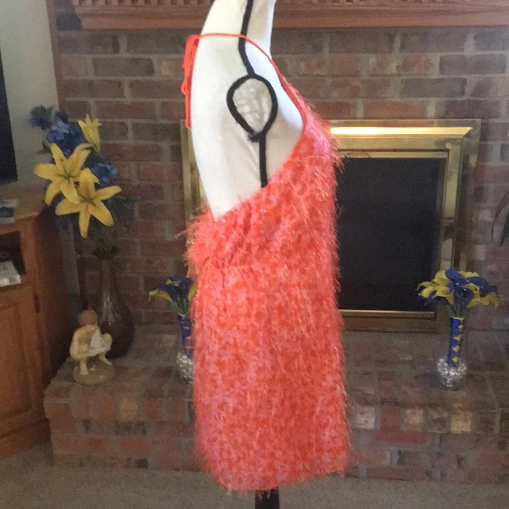 Orange fun dress!! NWT - Picture 4 of 11